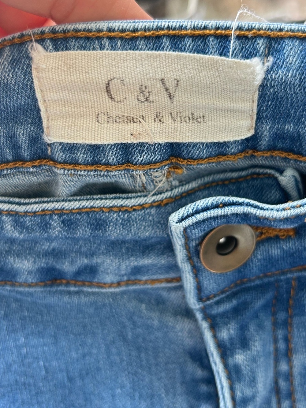 Chelsea & Violet High-Rise Flare Jeans - - Picture 3 of 4